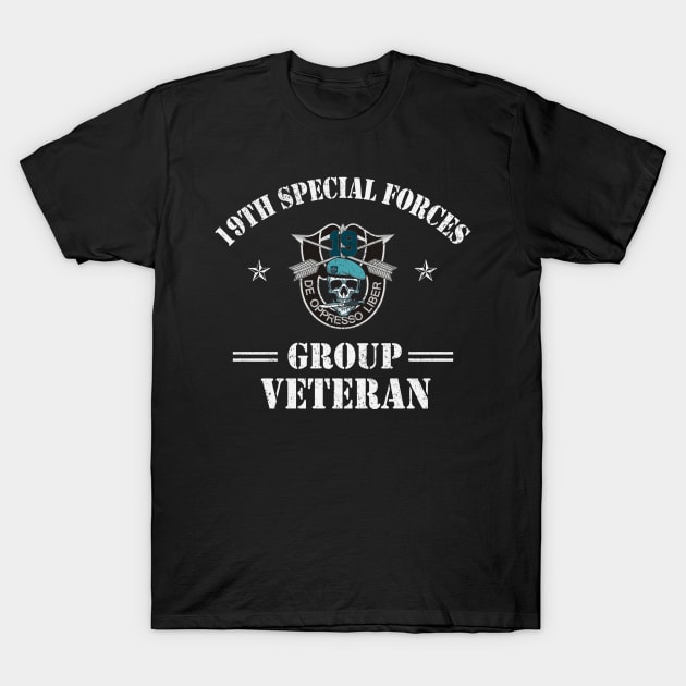 10th Special Forces Group Skull De Oppresso Liber SFG - Gift for Veterans Day 4th of July or Patriotic Memorial Day T-Shirt by Oscar N Sims